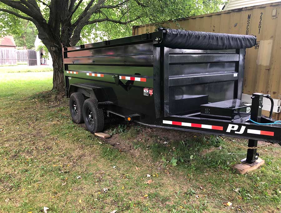 Dumpster rental tree brush removal troy mi